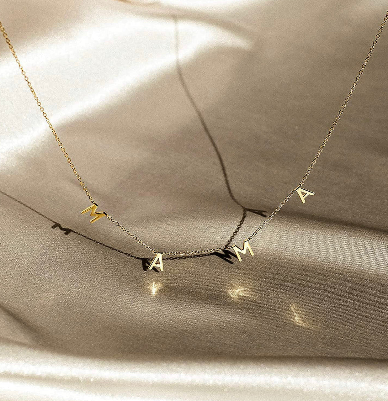 MAMA - Necklace 14k Gold Plated Dainty