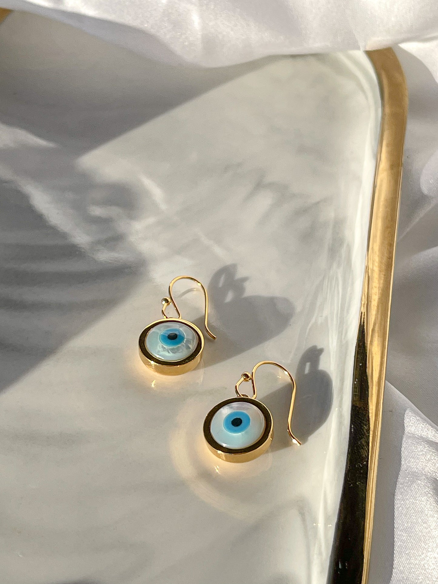 Latiffah Evil Eye Earrings - Pendants