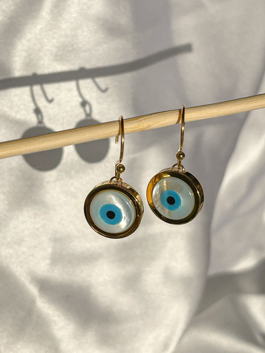 Latiffah Evil Eye Earrings - Pendants