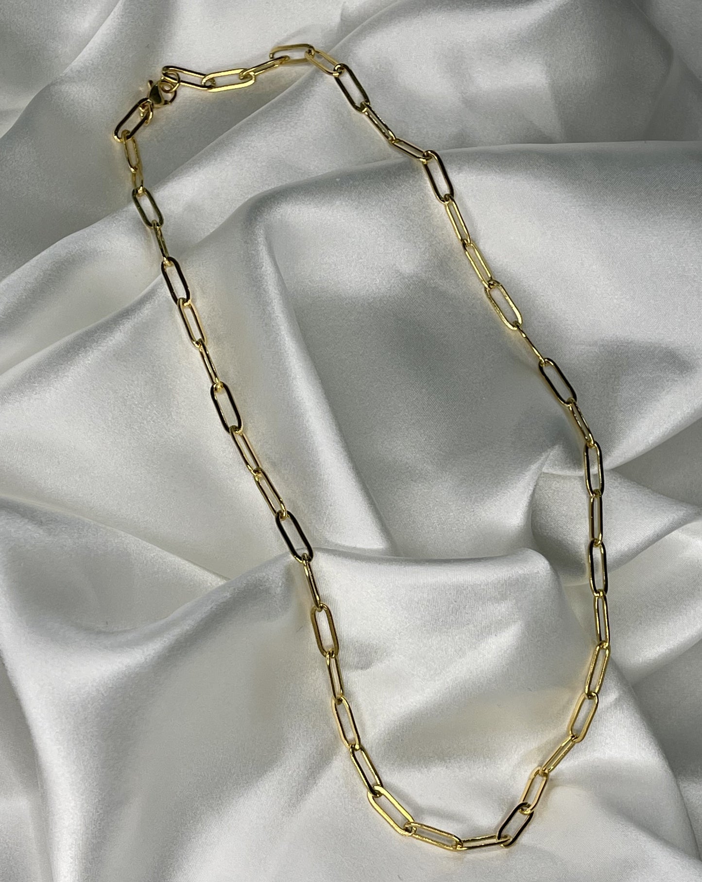 Linda Paperclip Chain Necklace