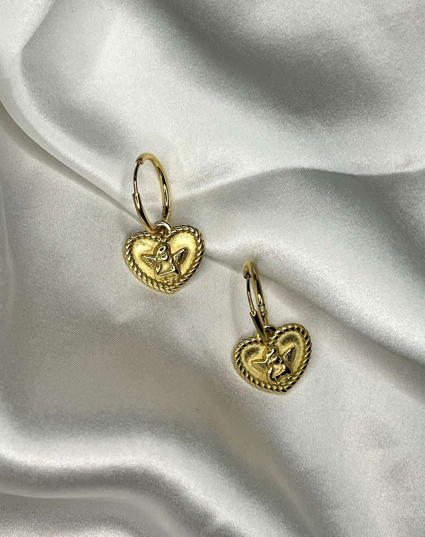 Lovely Lu Heart Earrings