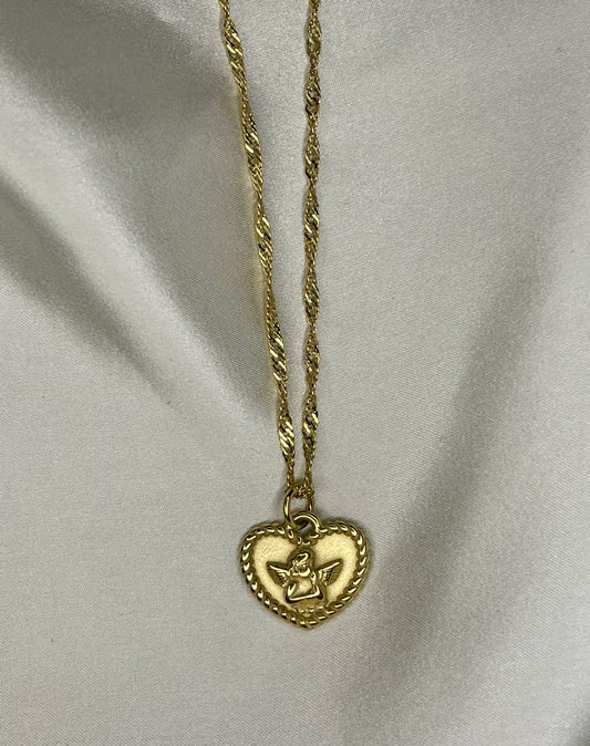 Lovely Lu Heart Necklace