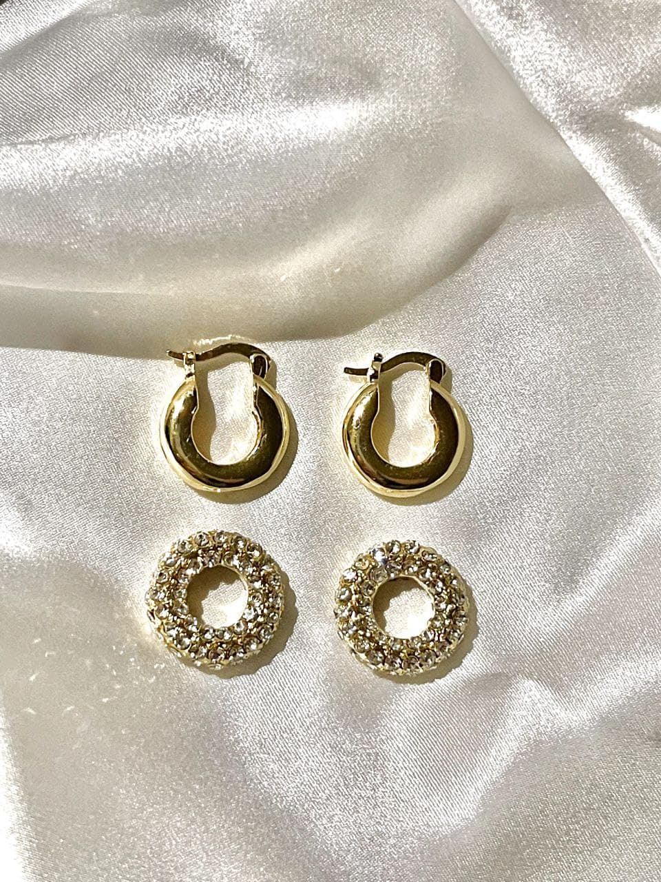 Lafayette Zirconia Hoop Earrings